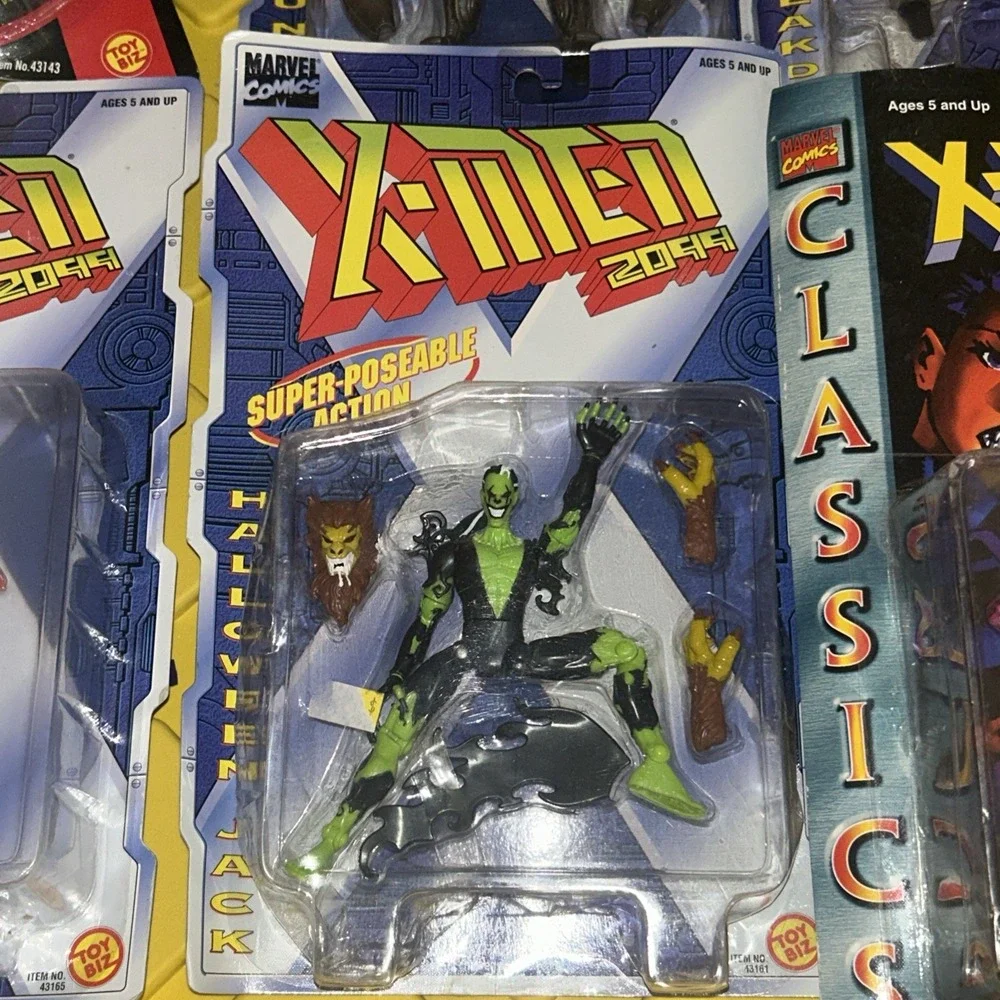 Toybiz Xmen Action Figure Lot Generation X, Classics, 2099 Lot Of 9‎ New